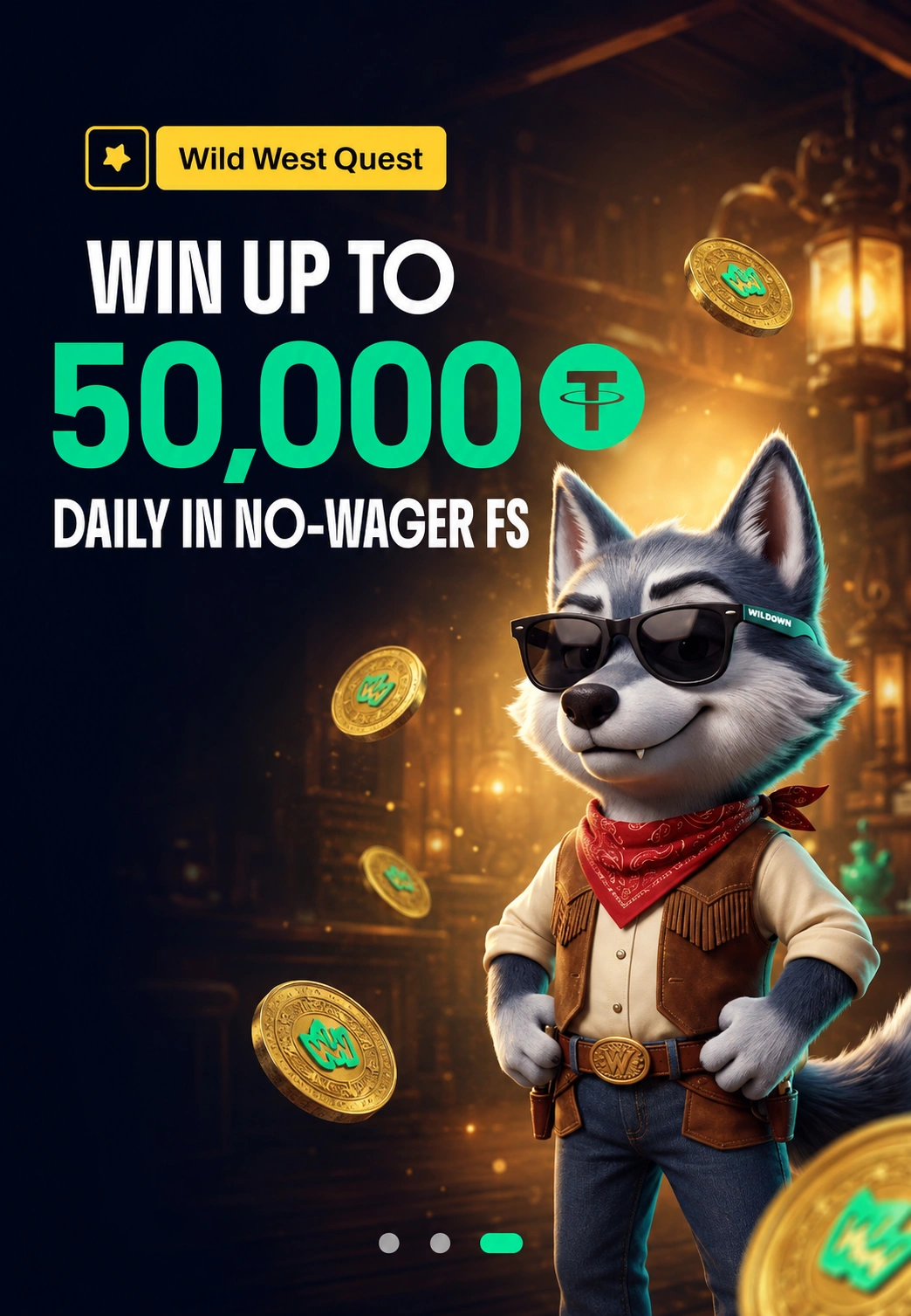 Wildwin Casino affiliate landing preview